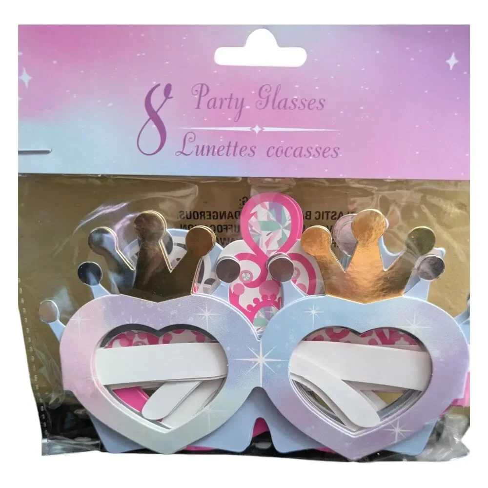 Unicorn Party Decoration Bundle – Banner, Glasses, Confetti, Table Cover & More